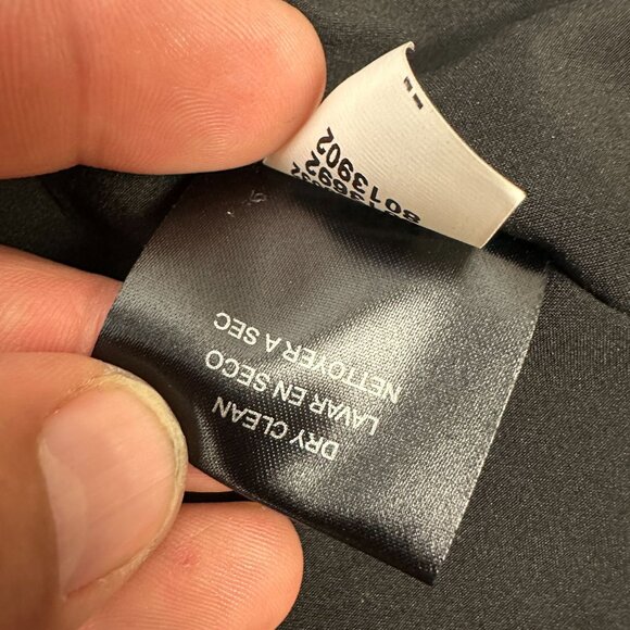 Tahari Arthur S. Levine Black Open-Front Blazer Jacket Size 12 - Picture 5 of 6